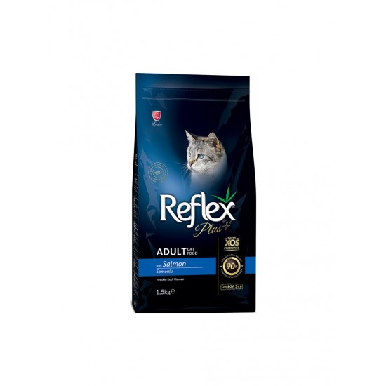 Reflex Plus Somonlu Yetişkin Kedi Maması 1.5kg Reflex Plus Somonlu Yetişkin Kedi Maması 1.5kg