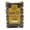 Delibon Vakumlu Dana Derisi Preslenmiş Kemik 4'lü (XS) 7cm-Natural