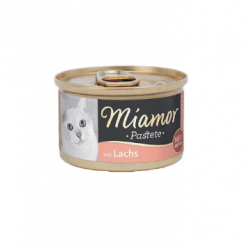 Miamor Pastete Somonlu Kedi Yaş Mama 85gr