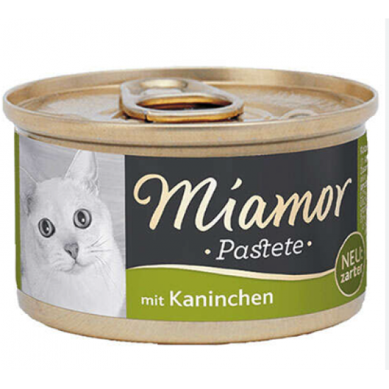 Miamor Pastete Tavşanlı Kedi Yaş Maması 85gr Miamor Pastete Tavşanlı Kedi Yaş Maması 85gr