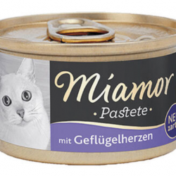 Miamor Pastete Yürekli Kedi Yaş Mama 85gr