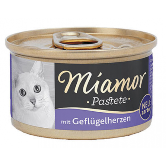 Miamor Pastete Yürekli Kedi Yaş Mama 85gr Miamor Pastete Yürekli Kedi Yaş Mama 85gr