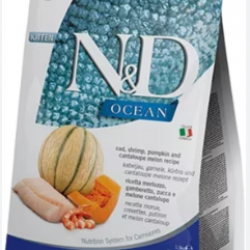 N&D Ocean Tahılsız Morina Balkabağı Karides ve Kavunlu Yavru Kedi Maması 1.5kg