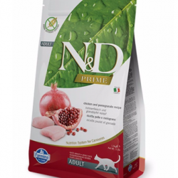 N&D Prime Tahılsız Tavuk ve Narlı Yetişkin Kedi Maması 1.5kg