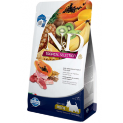 N&D Tropical Selection Kuzu ve Meyveli Mini Irk Yetişkin Köpek Maması 1.5kg