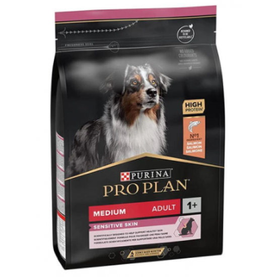 Pro Plan Orta Irk ( medium )Somonlu Yetişkin Köpek Maması 3kg Pro Plan Orta Irk ( medium )Somonlu Yetişkin Köpek Maması 3kg