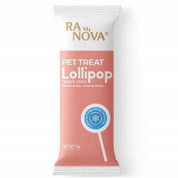 Ranova Tavuklu & Kızılcıklı Kedi Lollipop 1.4gr