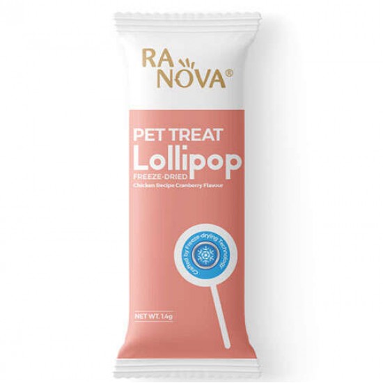 Ranova Tavuklu & Kızılcıklı Kedi Lollipop 1.4gr Ranova Tavuklu & Kızılcıklı Kedi Lollipop 1.4gr