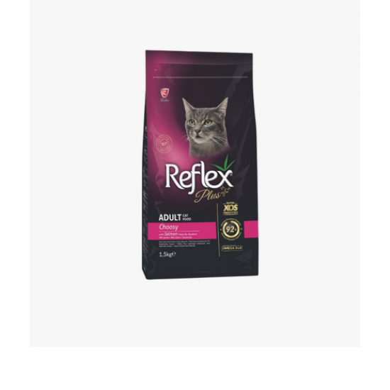 Reflex Plus Choosy Somonlu Kedi Maması 1.5kg Reflex Plus Choosy Somonlu Kedi Maması 1.5kg