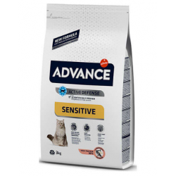 Advance Sensıtıve Somonlu Yetişkin Kedi Maması 3kg