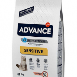 Advance Sensıtıve Somonlu Yetişkin Kedi Maması 3kg