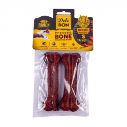 Delibon Dana Derisi Preslenmiş Barbekü Soslu Kemik (S) 12cm 2'li