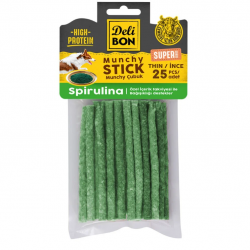 Delibon Süper Munchy Çubuk İnce Spirulina 25'li