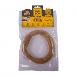 Delibon Sığır Derisi El Örgüsü Simit 15cm-Natural