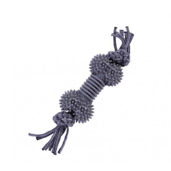Eastland İpli Tpr Köpek Çiğneme Oyuncağı Dikenli - 30cm Eastland İpli Tpr Köpek Çiğneme Oyuncağı Dikenli - 30cm