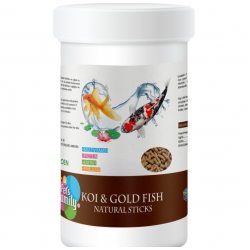 Pets Family Koı & Gold Fısh Natural Stıcks 1000ml-100gr