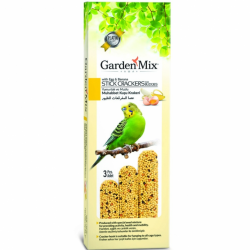 Garden Mix Platin Muzlu Yumurtalı Kuş Krakeri 3'lü