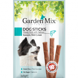 Garden Mix Somonlu Köpek Stick Ödül  3x11gr
