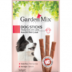 Garden Mix Kuzu Etli Köpek Stick Ödül  3x11gr