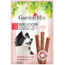 Garden Mix Kuzu Etli Köpek Stick Ödül  3x11gr