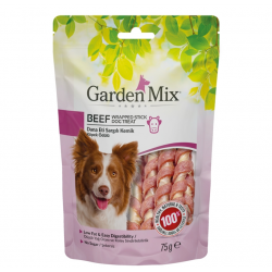 Garden Mix Dana Eti Sargılı Çubuk Kemik Köpek Ödülü 75gr
