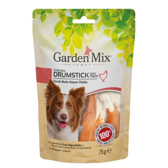 Garden Mix Tavuk Budu Köpek Ödülü 75gr Garden Mix Tavuk Budu Köpek Ödülü 75gr