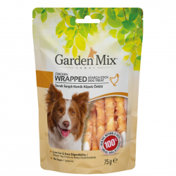Garden Mix Tavuk Sargılı Çubuk Kemik Köpek Ödülü 75gr