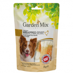 Garden Mix Tavuk Sargılı Pres Kemik Köpek Ödülü 75gr