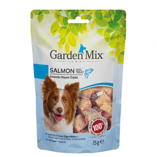 Garden Mix Somonlu Köpek Ödülü 75gr Garden Mix Somonlu Köpek Ödülü 75gr