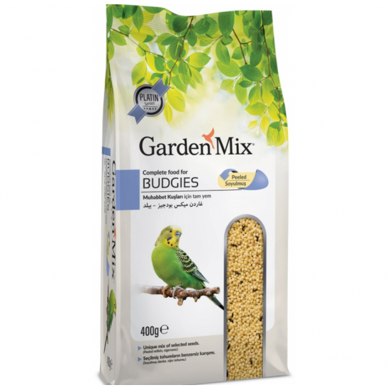 Garden Mix Platin Soyulmuş Muhabbet Yemi-400gr Garden Mix Platin Soyulmuş Muhabbet Yemi-400gr