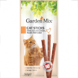 Garden Mix Tavuklu Kedi Stick Ödül 3x5gr