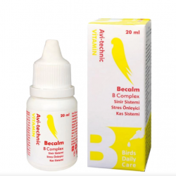 Avi-Technic Vitamin B Complex Kuşlar İçin Stres Önleyici 20 ml.
