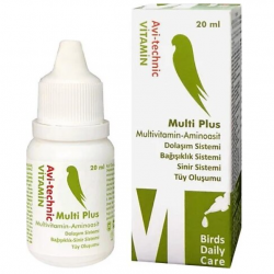 Avi-Technic Kuşlar İçin Multivitamin Ve Aminoasit Solüsyonu 20 Ml